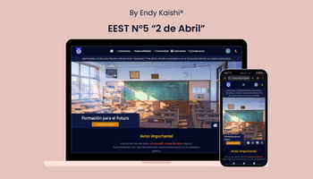 EEST Nº5 web page